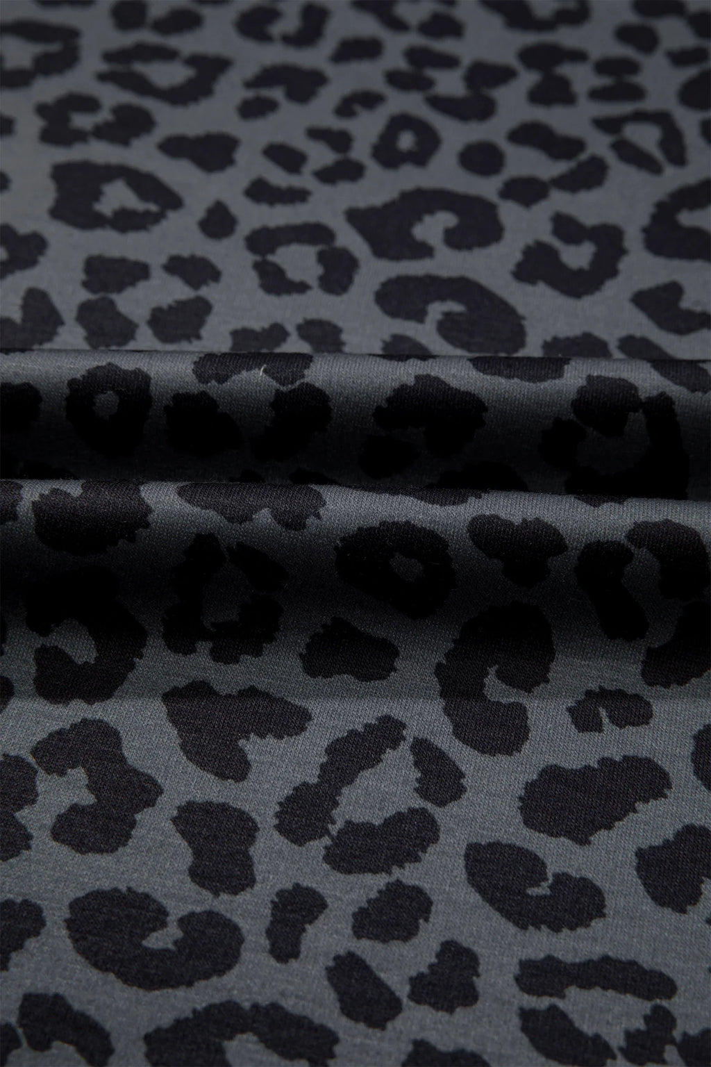 Leopard Varsity Stripe 3/4 Sleeve Top & Pants Set