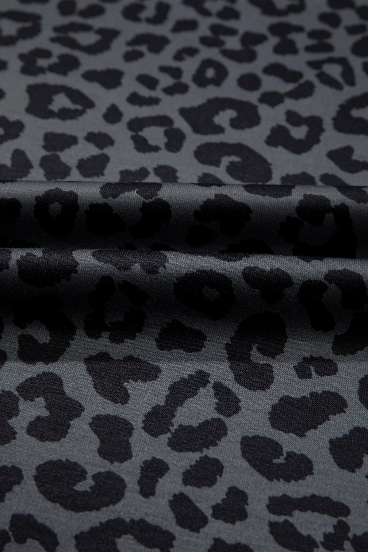 Leopard Varsity Stripe 3/4 Sleeve Top & Pants Set