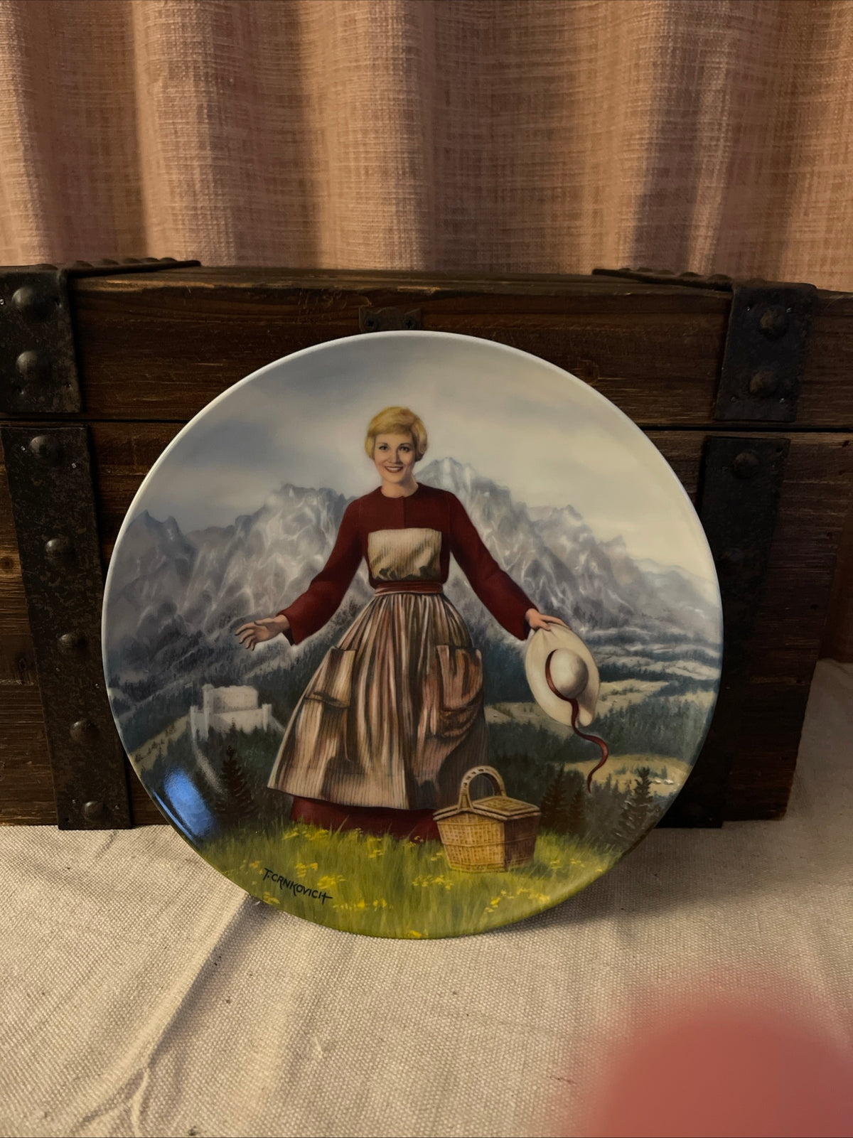 Sound of Music "The Sound of Music" Collector Plate Knowles Fine China 1986